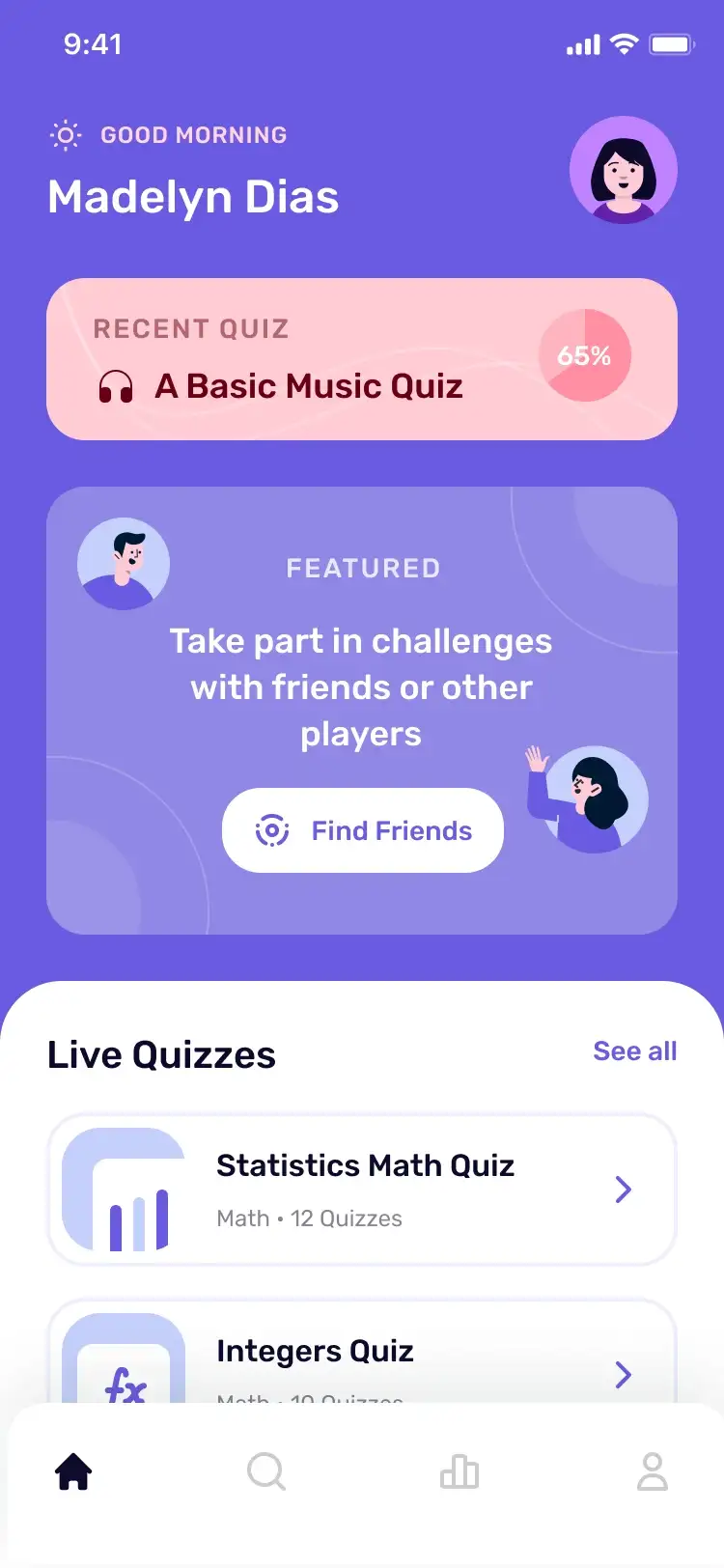 Kvizapp app screenshot